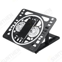 Multifunctional Folding with Double Cooling Fan Laptop/ Tablet/ Mobile Phone Macbook Desktop Holder Stand Multifunctional Folding with Double Cooling Fan Laptop/ Tablet/ Mobile Phone Macbook Desktop Holder Stand