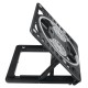 Multifunctional Folding with Double Cooling Fan Laptop/ Tablet/ Mobile Phone Macbook Desktop Holder Stand
