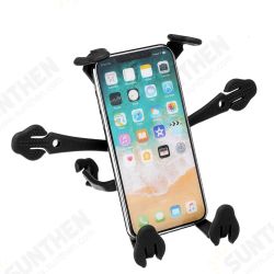 Multifunctional Portable Flexible Silicone Lazy Car Desktop Camera Mobile Phone Holder Stand Bracket Double Suction Cup for Device between 5.6-8.7cm Multifunctional Portable Flexible Silicone Lazy Car Desktop Camera Mobile Phone Holder Stand Bracket Double Suction Cup for Device between 5.6-8.7cm