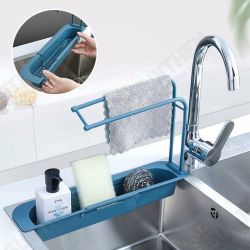 Multifunctional Telescopic Sink Holder Large Capacity Expandable Extensible Sponge Towls Sundries Phone Tablet Storage Rack in Kitchen Multifunctional Telescopic Sink Holder Large Capacity Expandable Extensible Sponge Towls Sundries Phone Tablet Storage Rack in Kitchen