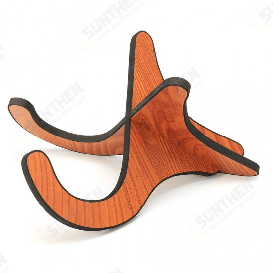 Multifunctional Wooden Guitar/ Ukulele/ Tablet Holder Desktop Bracket Stand