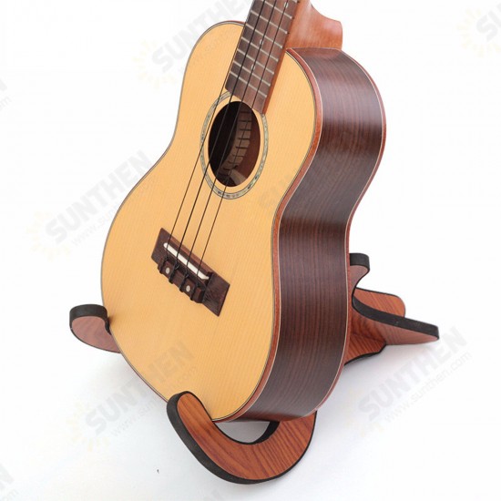 Multifunctional Wooden Guitar/ Ukulele/ Tablet Holder Desktop Bracket Stand