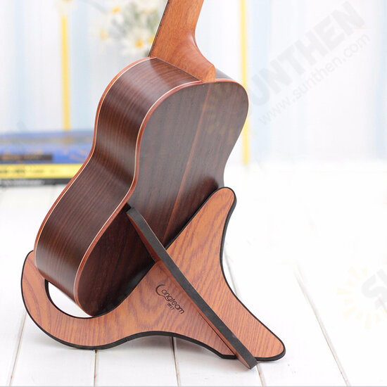 Multifunctional Wooden Guitar/ Ukulele/ Tablet Holder Desktop Bracket Stand