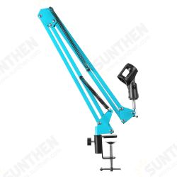 NB-35 Flexible Adjustable Arm Microphone Mic Suspension Boom Scissor Desktop Stand Holder NB-35 Flexible Adjustable Arm Microphone Mic Suspension Boom Scissor Desktop Stand Holder