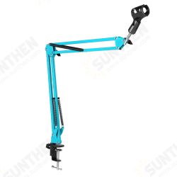 NB-35 Flexible Adjustable Arm Microphone Mic Suspension Boom Scissor Desktop Stand Holder NB-35 Flexible Adjustable Arm Microphone Mic Suspension Boom Scissor Desktop Stand Holder