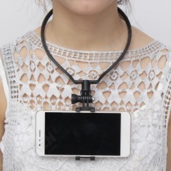 Hanging neck phone stand selfie support stand hands-free lazy stand installation Hanging neck phone stand selfie support stand hands-free lazy stand installation