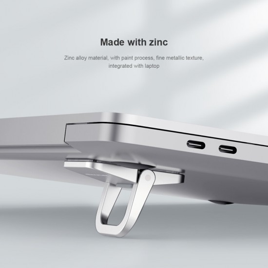 2PCS Universal Mini Moveable Ultra-thin Zinc Alloy Macbook Phone Desktop Holder Stand for Electronic Equipment POCO X3 NFC Mi 10