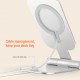 For MagSafe Charger Base Stnad For iPhone12/13 Wireless Charging Stand Aluminum MagLock Foldable Stand With Hollow Holder For MagSafe Wireless Charger