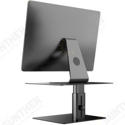 N6 Multiple Adjustable Height Aluminum Alloy Macbook iMac Monitor Stand Holder with Storage Plate N6 Multiple Adjustable Height Aluminum Alloy Macbook iMac Monitor Stand Holder with Storage Plate