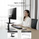N6 Multiple Adjustable Height Aluminum Alloy Macbook iMac Monitor Stand Holder with Storage Plate