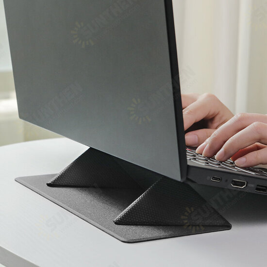 ZN001 Portable Anti-slip Laptop Stand Mouse Pad For 11.6-15.6 Inch Laptop MacBook