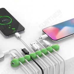 CBS7 7 Clips Cable Winder USB Cable Audio Cable Organizer Management CBS7 7 Clips Cable Winder USB Cable Audio Cable Organizer Management