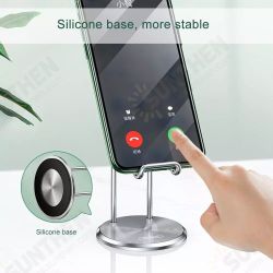 Universal Simple Mobile Phone / Tablet Holder Metal Desktop Stand for Samsung Galaxy S21 UMIDIGI BISON Universal Simple Mobile Phone / Tablet Holder Metal Desktop Stand for Samsung Galaxy S21 UMIDIGI BISON