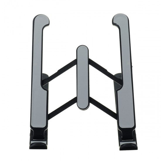 P1 Universal Foldable 6-Gear Adjustable Macbook Desktop Holder Stand Bracket for 11-17 inch Devices