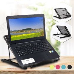 Portable Adjustable Angle Heat Dissipation Mesh Telecommuting Online Learning Desktop Tablet Laptop Stand Holder for iPad Macbook below 17 inch Portable Adjustable Angle Heat Dissipation Mesh Telecommuting Online Learning Desktop Tablet Laptop Stand Holder for iPad Macbook below 17 inch
