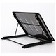 Portable Adjustable Angle Heat Dissipation Mesh Telecommuting Online Learning Desktop Tablet Laptop Stand Holder for iPad Macbook below 17 inch