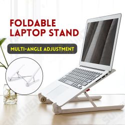 Portable Desktop Foldable Height Adjustable Notebook Stand Heat Dissipation For Notebook MacBook 11.0-17.0 Inches Portable Desktop Foldable Height Adjustable Notebook Stand Heat Dissipation For Notebook MacBook 11.0-17.0 Inches