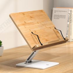 Lift Desktop Stand Bamboo Wood Reading Holder Adjustable Bearing 60 Catties Reading Fixed Bookshelf Lift Desktop Stand Bamboo Wood Reading Holder Adjustable Bearing 60 Catties Reading Fixed Bookshelf