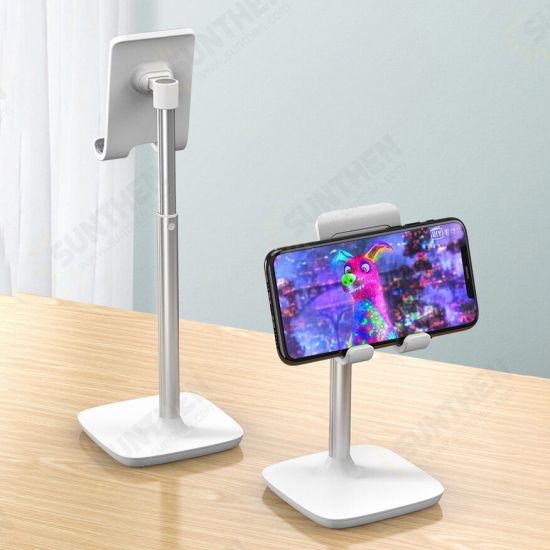 X12 Universal Telescopic Height Angle Adjustable Desktop Mobile Phone Holder Stand for POCO F3 Redmi Note 10