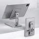 X21 Universal Folding Phone/ Tablet Holder Multi-Angle Adjustable Desktop Stand Bracket for iPad Pro POCO X3 PRO Devices below 12.9 inch