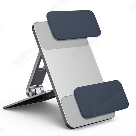 X21 Universal Folding Phone/ Tablet Holder Multi-Angle Adjustable Desktop Stand Bracket for iPad Pro POCO X3 PRO Devices below 12.9 inch