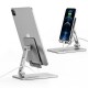 X21 Universal Folding Phone/ Tablet Holder Multi-Angle Adjustable Desktop Stand Bracket for iPad Pro POCO X3 PRO Devices below 12.9 inch