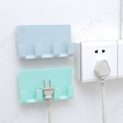 Sticky Wall Mounted Mobile Phone Holder Stand Bracket Hanger with 4 Hooks Sticky Wall Mounted Mobile Phone Holder Stand Bracket Hanger with 4 Hooks