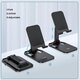 D1 Universal Foldable Telescopic Height Adjustable Mobile Phone/ Tablet Holder Desktop Stand Bracket for Devices below 12.9 inch