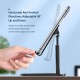 D1 Universal Foldable Telescopic Height Adjustable Mobile Phone/ Tablet Holder Desktop Stand Bracket for Devices below 12.9 inch