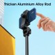 LP377 170cm Telescopic Height Adjustment Aluminium Alloy Mobile Phone Holder Live Broadcast Bracket Tripod