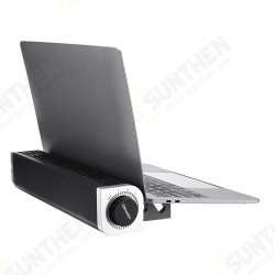 USB Low Noise 3 Gears Wind Speed Adjustable Macbook Cooling Radiator with Laptop Stand Holder for 12-17 inch Notebook USB Low Noise 3 Gears Wind Speed Adjustable Macbook Cooling Radiator with Laptop Stand Holder for 12-17 inch Notebook
