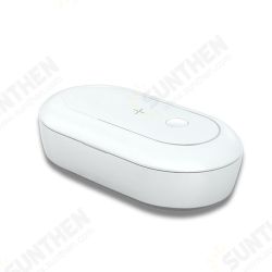 UV Light Phone Sanitizer Mask Toothbrush Key Jewelry Phone Sterilizer Disinfection Box + 10W Wireless Charger UV Light Phone Sanitizer Mask Toothbrush Key Jewelry Phone Sterilizer Disinfection Box + 10W Wireless Charger