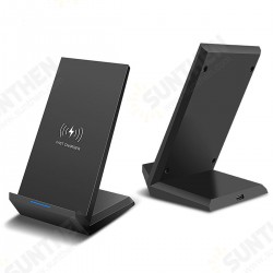 Universal 30W Qi Wireless Charger Horizontal Vertical Type-C Double Coil Charging Pad Stand Dock Mobile Phone Holder Stand Universal 30W Qi Wireless Charger Horizontal Vertical Type-C Double Coil Charging Pad Stand Dock Mobile Phone Holder Stand