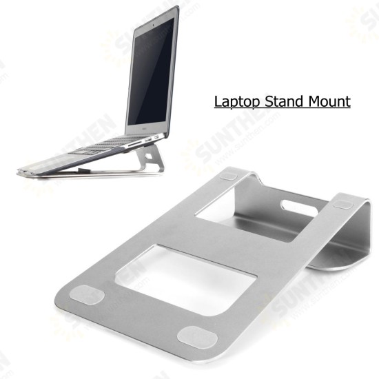 Universal Aluminum Alloy Heat Dissipation Laptop Stand Tablet Holder for Macbook iPad & iPhone