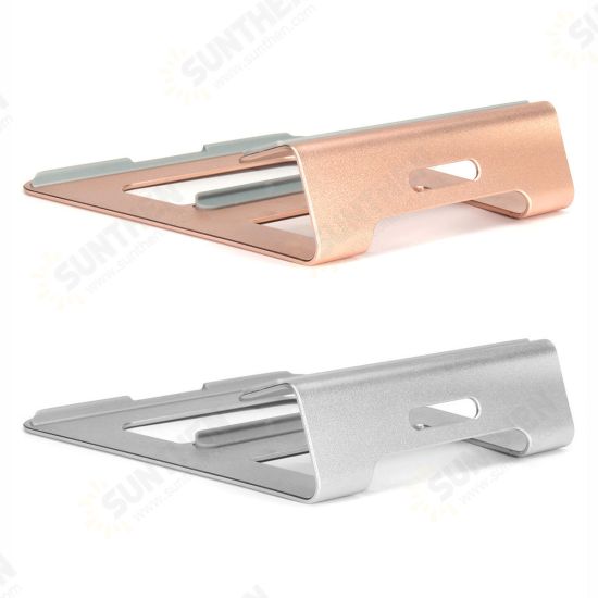 Universal Aluminum Alloy Heat Dissipation Laptop Stand Tablet Holder for Macbook iPad & iPhone