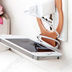 Universal Foldable Cable Organized Management Charging Wall Mount Holder for iPhone Mobile Phone Universal Foldable Cable Organized Management Charging Wall Mount Holder for iPhone Mobile Phone