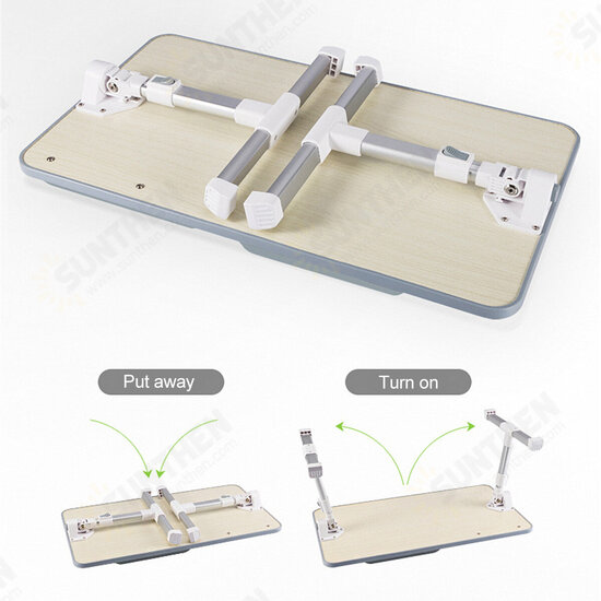 Universal Folding Height Angle Adjustable Home Bed Macbook Phone Holder Desk