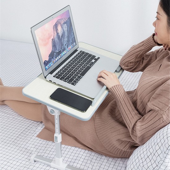 Universal Folding Height Angle Adjustable Home Bed Macbook Phone Holder Desk