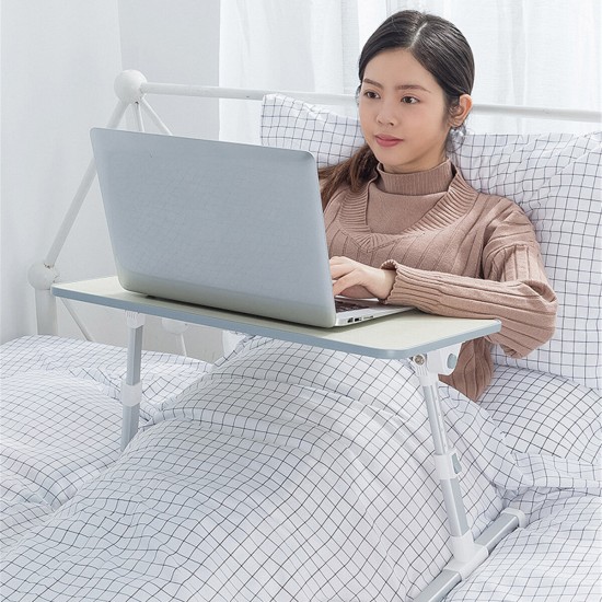 Universal Folding Height Angle Adjustable Home Bed Macbook Phone Holder Desk