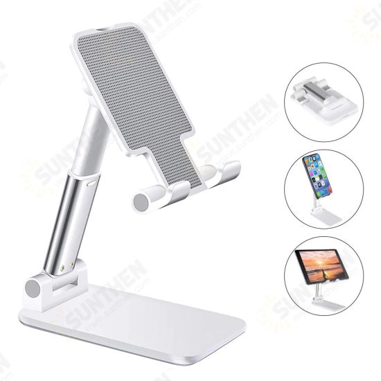 Universal Folding Telescopic Desktop Mobile Phone Tablet Holder Stand for iPad Air for iPhone 12 XS 11 Pro POCO X3 NFC