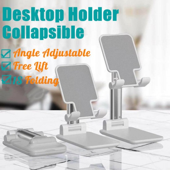 Universal Folding Telescopic Desktop Mobile Phone Tablet Holder Stand for iPad Air for iPhone 12 XS 11 Pro POCO X3 NFC