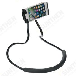 Universal Lazy Hanging Neck Phone Stand Mount Necklace Support Bracket Holder Universal Lazy Hanging Neck Phone Stand Mount Necklace Support Bracket Holder