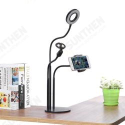 Universal Live Stream Fill Light Desktop Phone Holder Microphone Stand for Xiaomi Mobile Phone Universal Live Stream Fill Light Desktop Phone Holder Microphone Stand for Xiaomi Mobile Phone