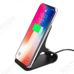 Universal Metal 10W Fast Qi Wireless Charging Dock Desktop Holder Stand for iPhone 8 X Mobile Phone Universal Metal 10W Fast Qi Wireless Charging Dock Desktop Holder Stand for iPhone 8 X Mobile Phone