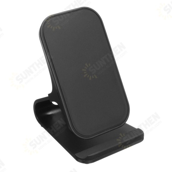 Universal Metal 10W Fast Qi Wireless Charging Dock Desktop Holder Stand for iPhone 8 X Mobile Phone