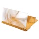 Universal Wooden 12 inch Screen Magnifier Image Enlarge Desktop Bracket Holder for Mobile Phone