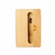 Universal Wooden Phone Stand Amplifier Mobile Bracket Lazy Holder for under 5.5-inch Smartphone