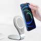 Veister Portable for Magsafe Wireless Charger Base Mount Desktop Holder for iPhone 12 Series