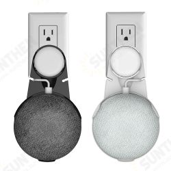 Wall Mount Adjustable Plug Hanger Microphone Holder Hidden Bracket For Google Home Mini Wall Mount Adjustable Plug Hanger Microphone Holder Hidden Bracket For Google Home Mini