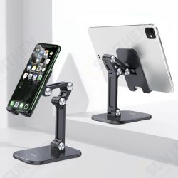 C104 Aluminum Alloy Adjustable Table/Phone Desktop Mobile Phone Holder Mount Stand for 4-12.9 inch Devices C104 Aluminum Alloy Adjustable Table/Phone Desktop Mobile Phone Holder Mount Stand for 4-12.9 inch Devices
